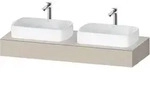 Duravit Konsole &bdquo;Qatego&ldquo; in Taupe Matt