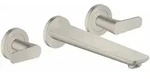Hansgrohe Unterputz-Armatur &bdquo;Axor Citterio C&ldquo; Ausladung 0 mm in Edelstahl