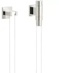 Dornbracht WATER TUBE Kneipp-Wandanschlussbogen mit Schlauchhalterung Platin