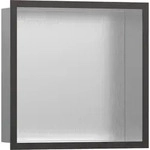 Hansgrohe XtraStoris Individual Wandnische Edelstahl geb&uuml;rstet, Brushed Black