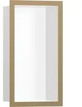 Hansgrohe XtraStoris Individual Wandnische Mattwei&szlig; mit Designrahmen 300x150x100 mm,