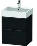 Duravit Waschtischunterschrank wandh&auml;ngend &bdquo;D-Neo&ldquo; 58,4 &times; 62,5 &times; 44,2 cm Eiche
