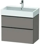 Duravit Waschtischunterschrank wandh&auml;ngend &bdquo;D-Neo&ldquo; 78,4 &times; 62,5 &times; 44,2 cm
