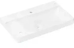 Hansgrohe Xelu Q Waschtisch, wei&szlig;, 800x480 mm, wandh&auml;ngend mit Ablage links...