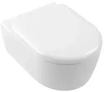 Villeroy & Boch Skyla WC-Set 370x530mm oval, wei&szlig; Alpin, wandh&auml;ngend mit