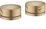Hansgrohe AXOR One 2-Loch Wannenrandarmatur mit Thermostat, Brushed Bronze,...
