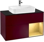Villeroy & Boch Finion Waschbeckenunterschrank F37 1000x603x501mm m Bel FK/RE/AP: