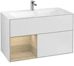 Villeroy & Boch Finion Waschbeckenunterschrank G03, 996x591x498mm, White Matt Lacquer