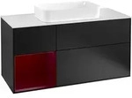 Villeroy & Boch Waschbeckenunterschrank Finion F29, 1200x603x501 mm, Black Matt