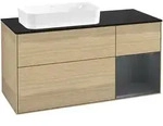 Villeroy & Boch Waschbeckenunterschrank Finion F69, Eckig Oak Veneer,...