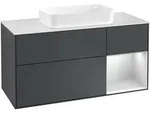 Villeroy & Boch Waschbeckenunterschrank Finion F30, Midnight Blue Matt Lacquer,