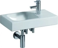 Geberit 124053600, Geberit Wandwaschtisch mit Ablagefl&auml;che "iCon XS", rechteckig,