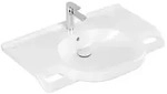 Villeroy & Boch Waschbecken ViCare, oval, wei&szlig; Alpin, 810 x 560 mm, H&ouml;he 185 mm,