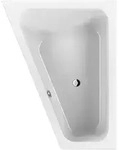 Villeroy & Boch Badewanne mit eckiger Innenform und umlaufenden Wannenrand...