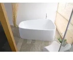 Hoesch Badewanne &bdquo;Singlebath&ldquo; Duo, freistehend freistehend trapez 179,8 &times;...