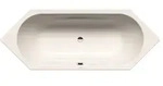 Kaldewei VAIO DUO 6 Badewanne, 2100x800 mm, Sechseck, Alpinwei&szlig;