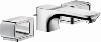 Hansgrohe 11041000, Hansgrohe AXOR Urquiola 3-Loch Waschtischarmatur 50, Chrom Farbe: