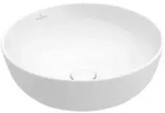 Villeroy & Boch Aufsatzwaschbecken Artis, Rund, Wei&szlig; Alpin, 430x430x130 mm,