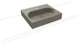 Kaldewei CENTRO Aufsatzwaschtisch, 600x500 mm, Randh&ouml;he 120 mm, warm grey 60,