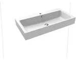 Kaldewei PURO Wandwaschtisch, alpinwei&szlig;, 900 x 460 mm, mit 1er Hahnlochbohrung und