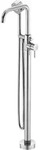 Serie 100 Wannen/Brause-Einhebelmischer, freistehend, Ausladung 26,5 cm chrom