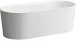 Laufen Badewanne &bdquo;Val&ldquo; freistehend oval 1600 &times; 750 mm in Wei&szlig;