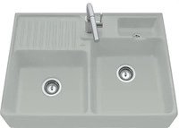Villeroy & Boch 632300KD, Villeroy & Boch Sp&uuml;lstein Doppelbecken 632300, 895x630mm