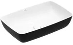 Villeroy & Boch Artis Aufsatzwaschbecken TitanCeram 580x380mm Rechteck Coal...