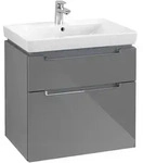 Villeroy & Boch Subway 2.0 Waschbeckenunterschrank A91010 Glossy Grey