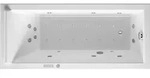 Duravit Whirlwanne &bdquo;Starck&ldquo; rechteck 1600 &times; 700 mm, Fu&szlig;ablauf mit...