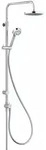 Kludi LOGO NEO Dual Shower System mit chromfarbener Handbrause und verstellbarem