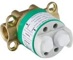 Hansgrohe AXOR Starck Duschs&auml;ule Grundset mit Thermostat, G 1/2 Anschluss,
