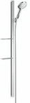 Hansgrohe Raindance Select S Brausenset 120, Chrom, 150 cm Brausestange mit Ablagen,
