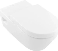 Villeroy & Boch 5649R0R1, Villeroy & Boch Tiefsp&uuml;l-WC ViCare sp&uuml;lrandlos, oval,