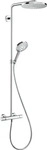 Hansgrohe 27633000, Hansgrohe Showerpipe Raindance Select S 240, 1jet PowderRain