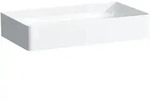 Waschtisch-Schale LIVING Saphirkeramik 340x600x110 rechteckig ohne Hahnloch ohne
