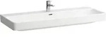 Waschtisch PRO S 465x1200x175 1 Hahnloch mit &Uuml;berlauf wei&szlig;