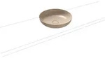 Kaldewei MIENA Waschtisch-Schale, rund, 450 mm Durchmesser, bahamabeige, Perl-Effekt,