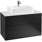 Villeroy & Boch Finion Waschbeckenunterschrank G10, 1000x603x501mm, Black Matt