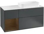 Villeroy & Boch Finion Waschbeckenunterschrank G27 1200x603x501mm Midnight Blue Matt