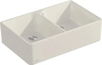 Villeroy & Boch 638002KR, Villeroy & Boch Sp&uuml;lstein Doppelbecken 80 X Crema