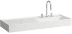Waschtisch Kartell &bull; 460x1200x150 1 Hahnloch ohne &Uuml;berlauf versteckter Ablauf