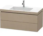 Duravit M&ouml;belset c-shaped Set wandh&auml;ngend wandh&auml;ngend &bdquo;L-Cube&ldquo; 100 &times; 50...