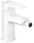 Hansgrohe Metropol Bidetmischer, Einhebel-Bidetmischer mit Push-Open Ablaufgarnitur,