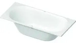Duravit Badewanne &bdquo;D-Neo&ldquo; rechteck 1800 &times; 800 mm, Mittelablauf in Wei&szlig;