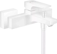 Hansgrohe 32540700, Hansgrohe Metropol Einhebel-Wannenmischer Aufputz, mattwei&szlig;,
