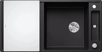 Blanco 525857, BLANCO AXIA III XL 6 S Einbau: von oben|Farbe: schwarz|f&uuml;r