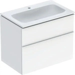 Geberit 502336011, Geberit iCon M&ouml;belwaschtisch, wei&szlig; hochgl&auml;nzend, 75 x 63 x 48