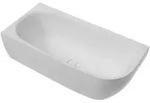 Hoesch Badewanne &bdquo;iSensi&ldquo; Monolith eck, asymmetrisch 180 &times; 80 cm, links,...