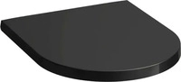 Laufen H8913330200001, Laufen WC-Sitz "Kartell" in Schwarz (gl&auml;nzend), Quick